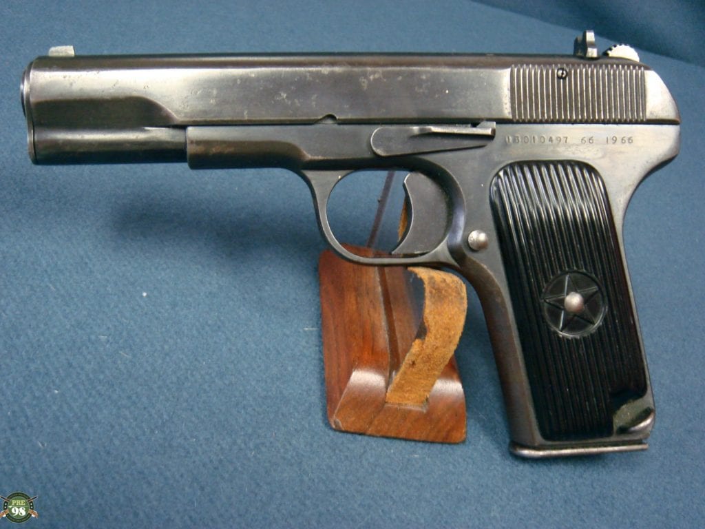 SOLD CHINESE TYPE 54 TOKAREV VIETNAM BRINGBACK 1966 DATED....BOTTOM OF